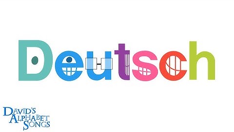 German Alphabet Song / Deutsches Alphabet-lied