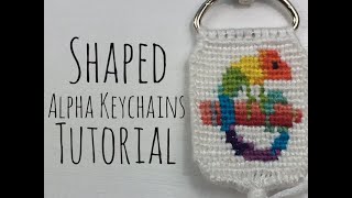 Shaped Alpha Keychains Tutorial || Friendship Bracelets