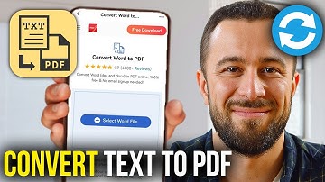 How To Convert Text To PDF in Mobile