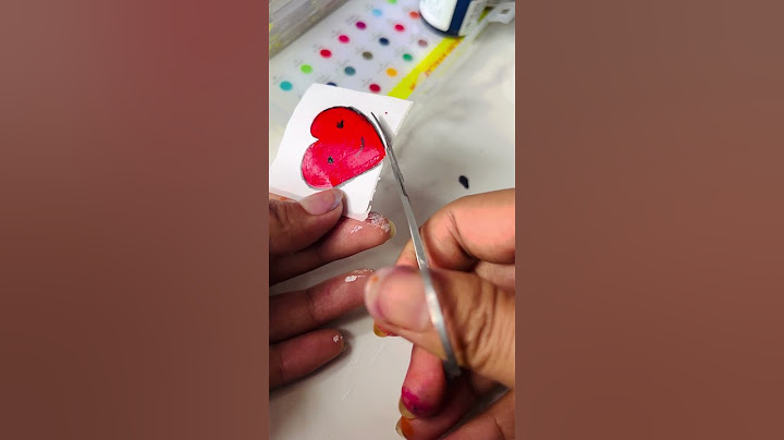 DIY how to make cute stickers at home  #art #craftideas #aestheticroomdecor #wastematerialcraft #art