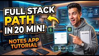 Notes App- 20 min Full Stack Development MERN Course