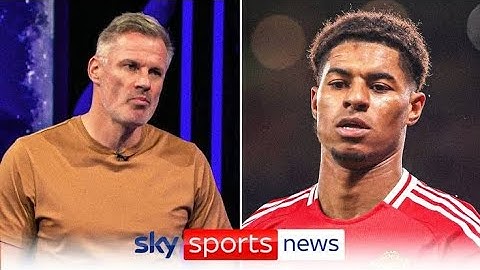 "It's time for him to leave" | Jamie Carragher says Marcus Rashford should leave Man Utd this summer