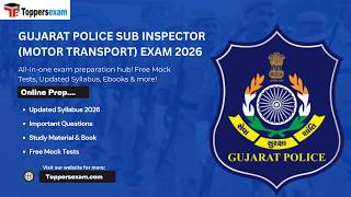 Gujarat Police SI 2026 | Motor Transport Syllabus | Exam Pattern | Mcqs 2026 #gujarat #police #yt