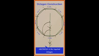 How to construct an Octagon #shorts