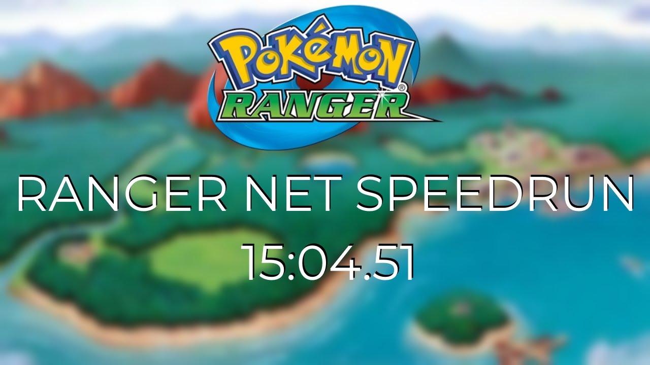 Pokemon Ranger | Ranger Net Speedrun - 15:04.51 (ENG DS/3DS) | PB ...