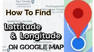 How to get latitude and longitude from google maps|From Your Android mobile #TechnoTraveller