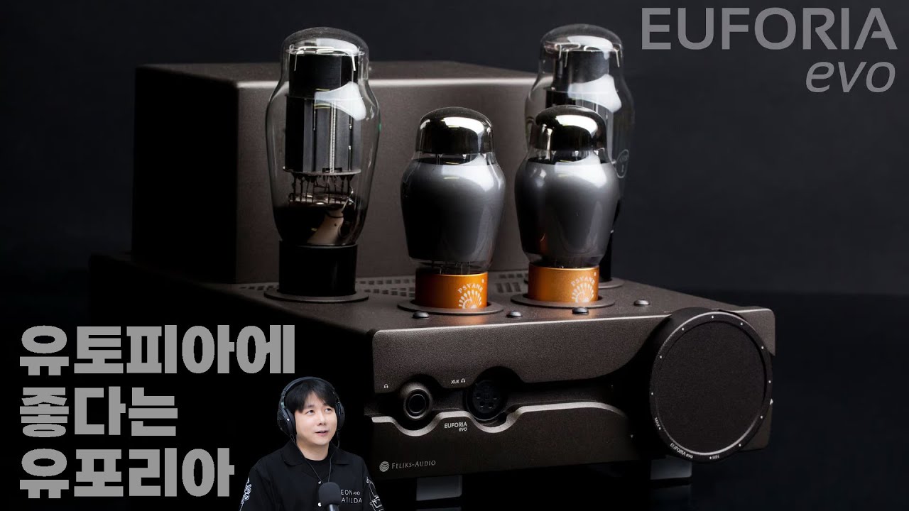 유토피아에 좋다는 유포리아 에보 | 진공관 헤드폰 앰프 Euforia Evo