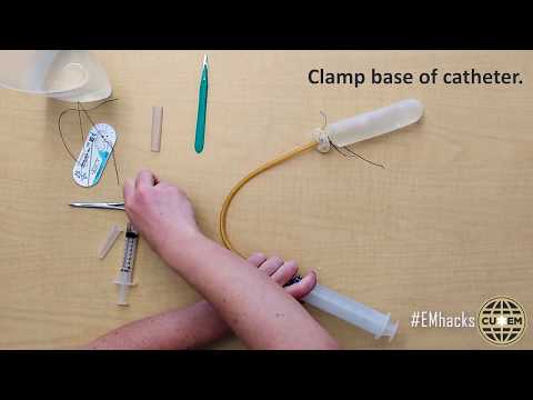 How to Make a Modified Bakri Balloon for Uterine Tamponade