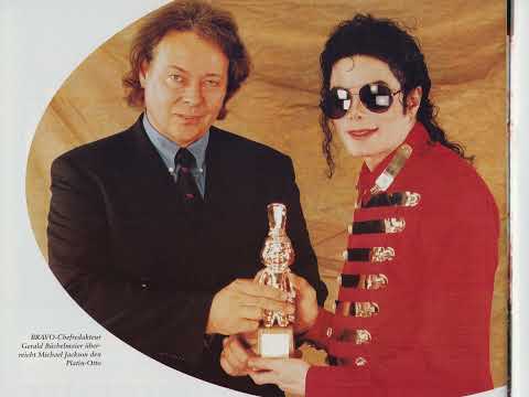 Michael Jackson receiving 1st ever platinum BRAVO Award (1996)