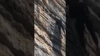 Mountain Climbing With Rope