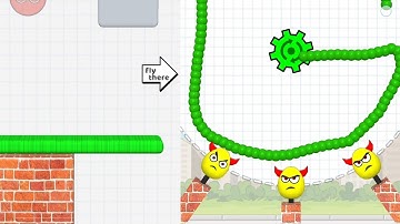 Draw To Smash vs Hide Ball Logic puzzle Game / Level 46 - 76 Gameplay / ASMR Gameplay / Andriod