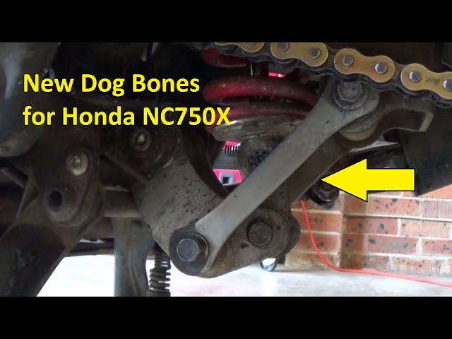 Rear Lowering Kit Dog Bones For Honda CB500X 2016-2021 – Pagaishi Silver HON 1