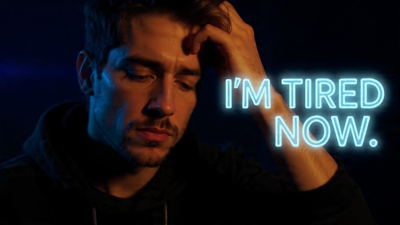 I’m Tired Now – Deep Emotional Sad Song | (Official Lyrics Video)