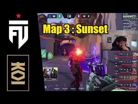 Curry reacts to FUT vs KOI | Map 3 | Champions Tour 2024: EMEA Stage 2 |
