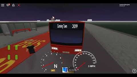 Roblox London Hackney & Limehouse bus Simulator ELC Esteem Dart CTP Route 309 ye :)