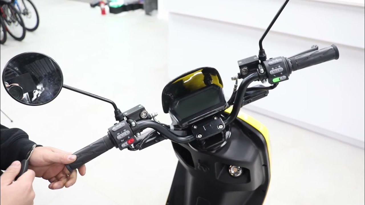 FLY-7 Electric Moped Manual - Connect the battery, Operation, Lock