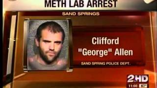 Police track down meth lab after detecting odor