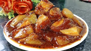গুড় আম।Gur Aam Recipe। টক ঝাল মিষ্টি মুখরোচক গুড় আমের রেসিপি। kacha amer achar recipe in bangla। by Soma's cooking channel 820 views 1 month ago 5 minutes, 3 seconds