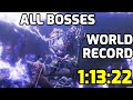 Sekiro All Bosses Speedrun in 1:13:22 [Former World Record]