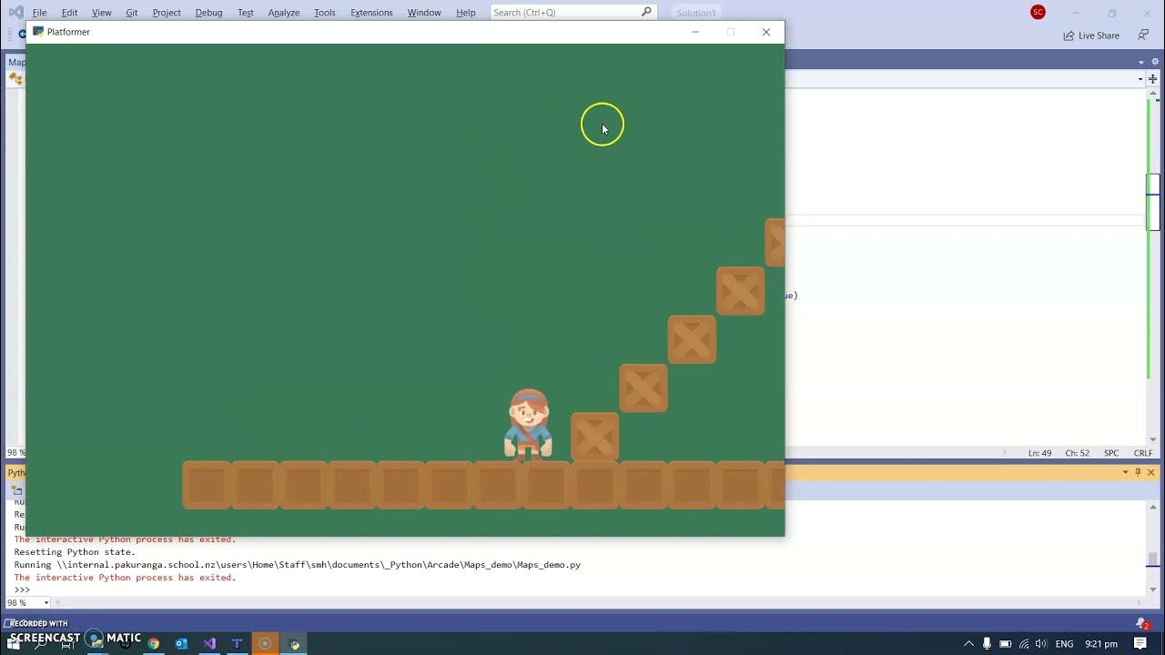 Using Tiled to create Python Arcade levels - video 2 - YouTube