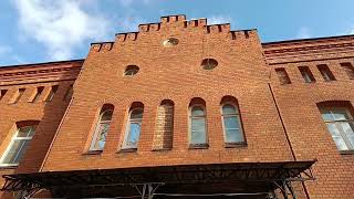 Walk at old part of Narva: Kreenholm (HD). Прогулка Кренгольму - старому району Нарвы.