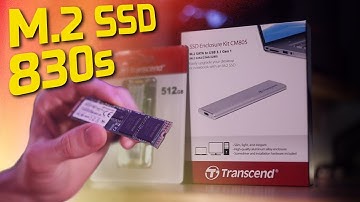 Transcend M.2 SSD 830S & Enclosure Kit