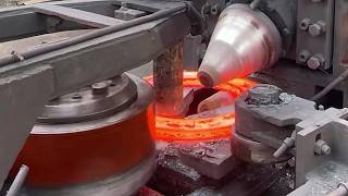 Celebrity Incredible Hot Steel Ring Rolling Process – Heavy Machinery Sounds EP1552 Wealth