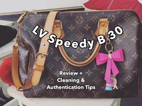 Louis Vuitton Vachetta Stain Removal & Bandoulier 30 Authentication Tips - YouTube