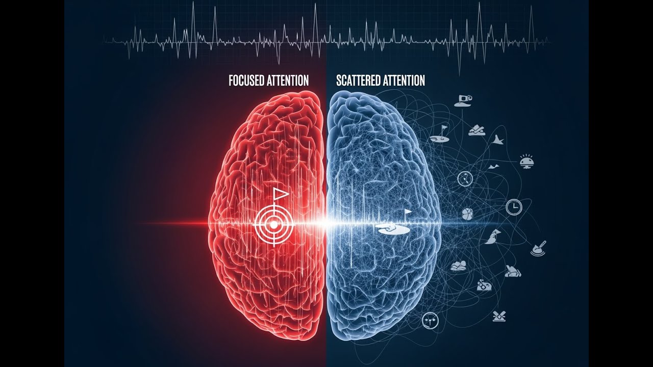 5 Neuroscience Secrets Elite Golfers Use to Control Attention