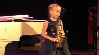 Sing Sing Sing. Saxophone. Москва. Детская филармония будущего. Маша Головченко 8 лет