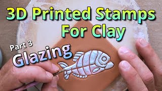 Handmade Tiles- Applying a Clear Glaze Over Underglazes