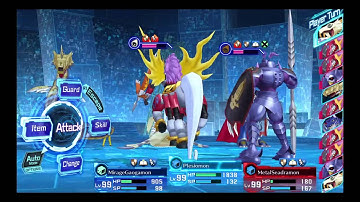 Digimon Cybersleuth Great Challenge 3 VS CRANIAMON & KENTAUROSMON