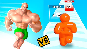 Muscle Rush vs Tall Man Run☘️😲☘️Walkthrough Android iOS All Max Levels Gameplay SSMG22
