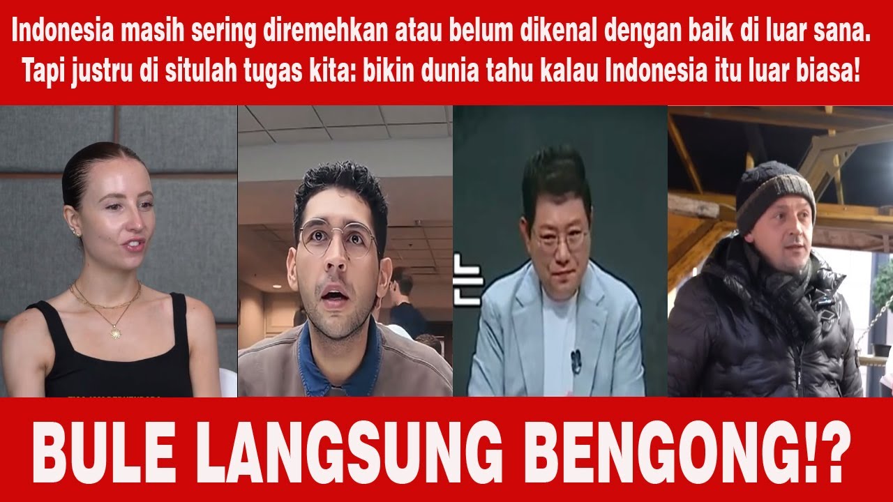 Dengar Cerita!! Tentang Indonesia  Bule…  Langsung Bengong?!