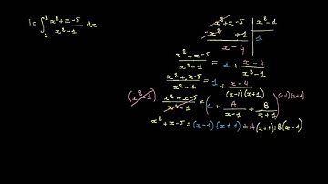Décomposer une fraction rationnelle en éléments simples pour calculer une intégrale - exemple 1