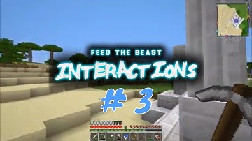 Crafting Teleporters! || FTB Interactions (Modded Minecraft) || #3