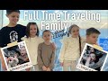 9 kids flying to europe  fulltime traveling familys first travel day