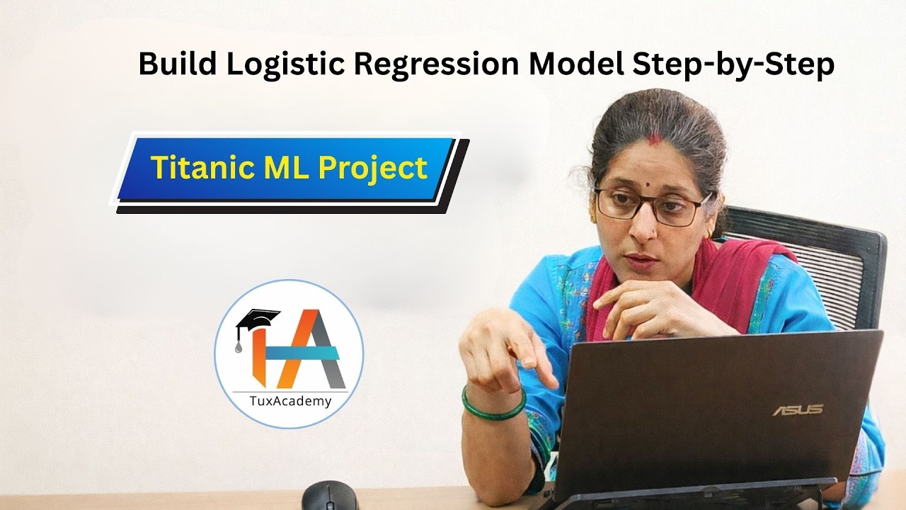 Build Logistic Regression Model Step-by-Step | Titanic ML Project - YouTube