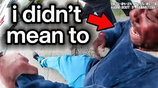 Suspect Kills Someone While Trying to Evade Police (Police Bodycam Video)
