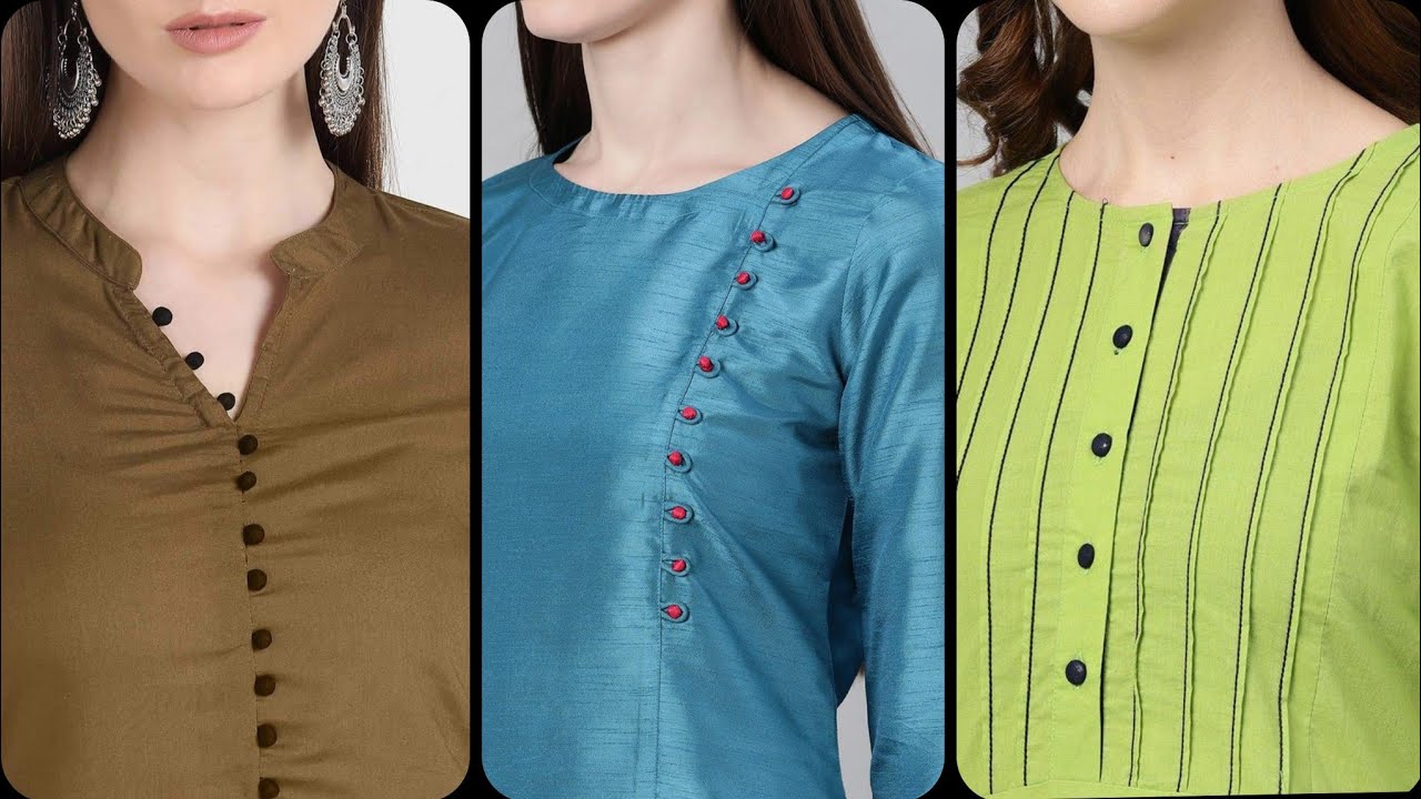 15 Latest Kurti Neck Design Ideas In 2021 | Ladies Kurta Neck Design -  Bewakoof Blog