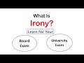 Understanding Irony