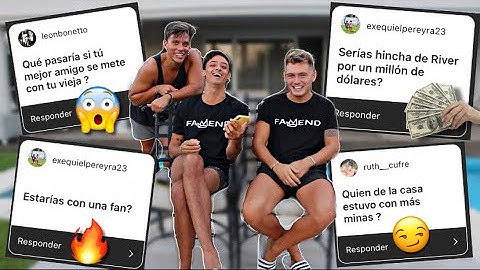 100 PREGUNTAS INCOMODAS en 5´ ⏱😱 ft Ian Lucas y Nick Sicaro !