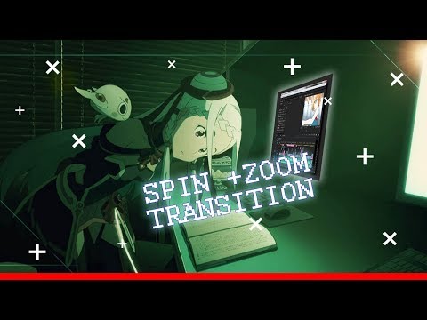 Spin + Zoom Transition After Effect | Tutorial