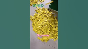 Three Side Sealing Powder Filling Sachet Packing Machine