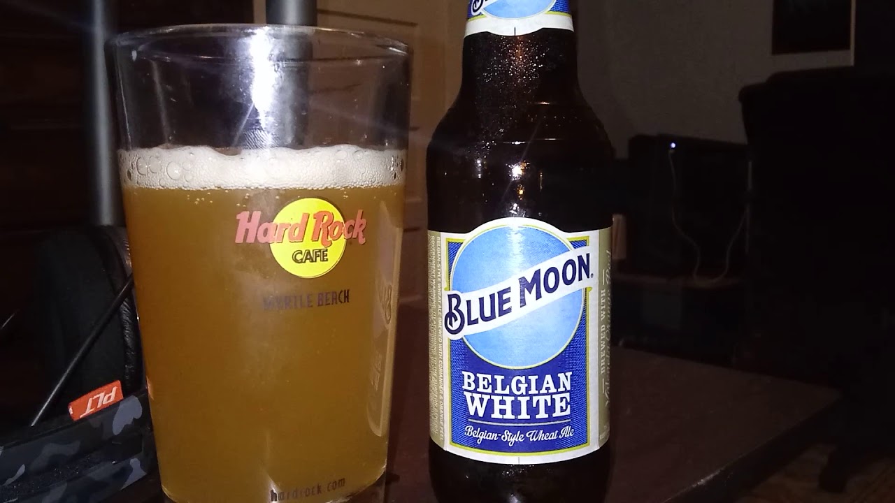 Blue Moon Belgium Wheat Ale YouTube