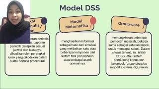 SISTEM PENDUKUNG KEPUTUSAN DSS DAN SISTEM PENDUKUNG KEPUTUSAN KELOMPOK GDSS