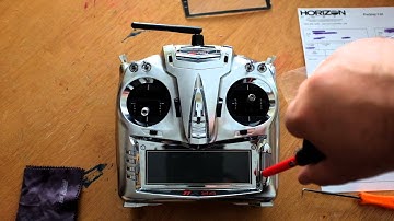 JR 11X Transmitter Front Lens Replacement Procedure