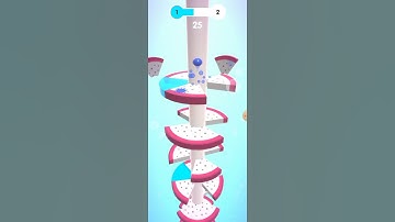 Viral | Helix Fruit Jump | Helix Jump 3D | Helix 3D Jump Of Fruit Falls 2022 | #Shorts