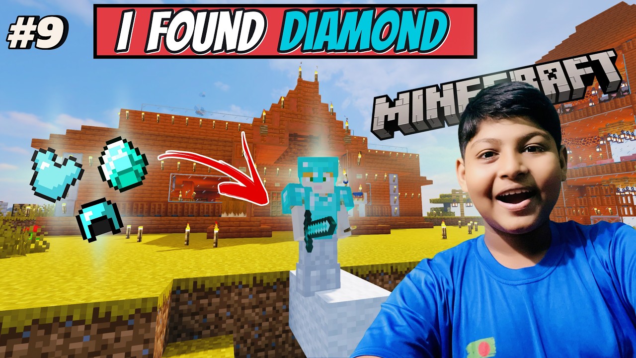 I find diamonds in my minecraft world.💎Gameplay in bangla. - YouTube