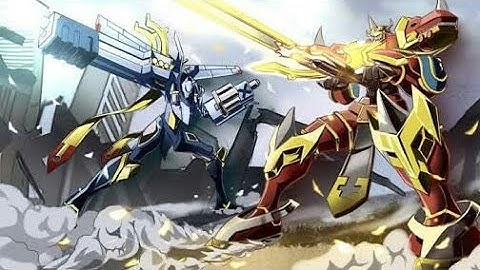 Digimon Next Order Quest Kaisergreymon & MagnaGarurumon